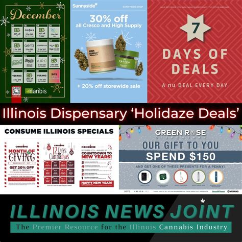 Find Illinois' best dispensary 'Holidaze Deals' - Illinois News Joint