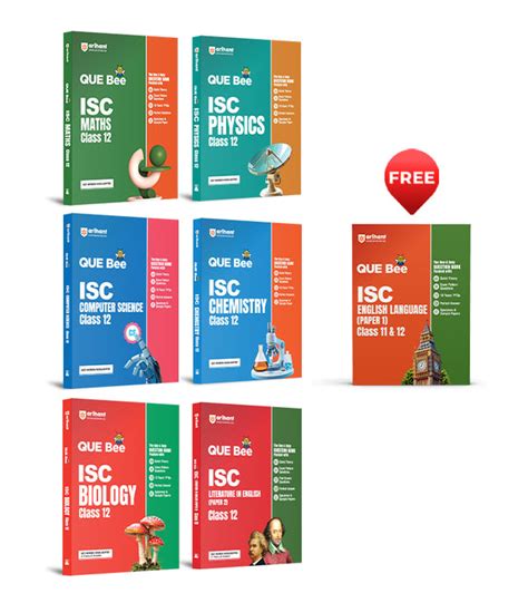 Combo of ISC QUE Bee Class 12th Exam 2026 | Biology, Physics, Chemistr ...