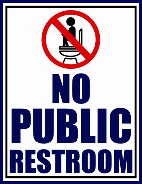 Public Restroom Unwritten Rules at Jerry Fifield blog