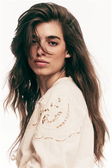Women's Light beige Linen-blend broderie anglaise jacket | H&M IN