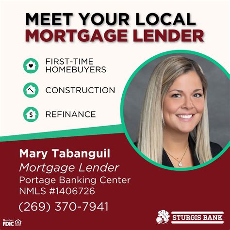 Meet our mortgage lender, Mary Tabanguil! Mary serves the Kalamazoo ...