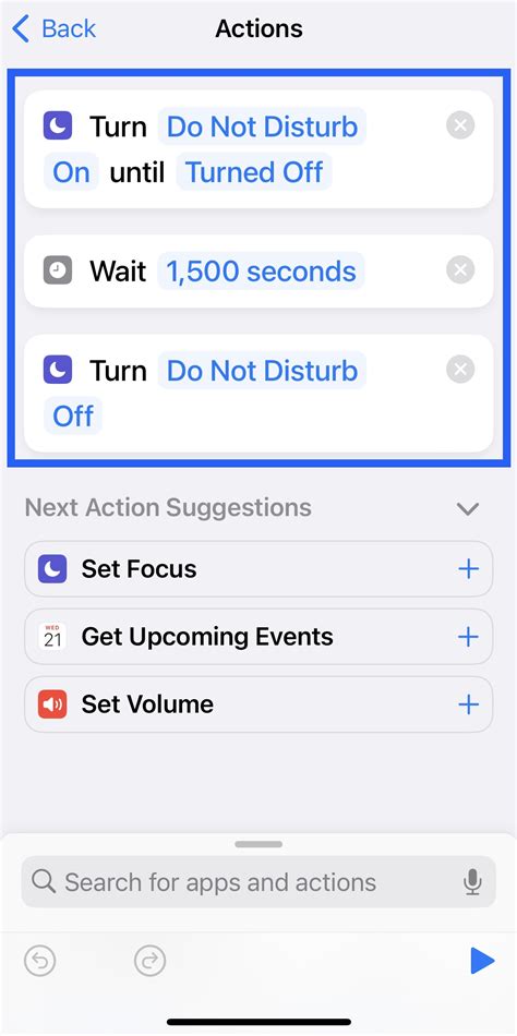 How to automate Do Not Disturb on the iPhone using Shortcuts - Baron's Blog