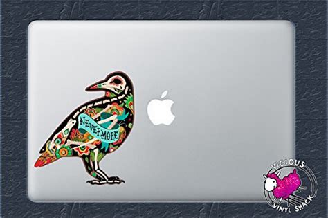 Buy Nevermore Raven (6 INCHES) Color Vinyl Decal Sticker Car Window ...