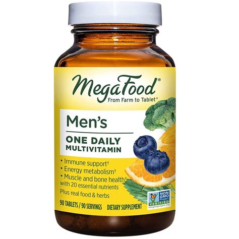 MegaFood Men's One Daily Multivitamin - with Zinc