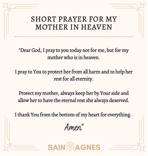 7 Best Prayers for My Mother in Heaven: Rest in Peace