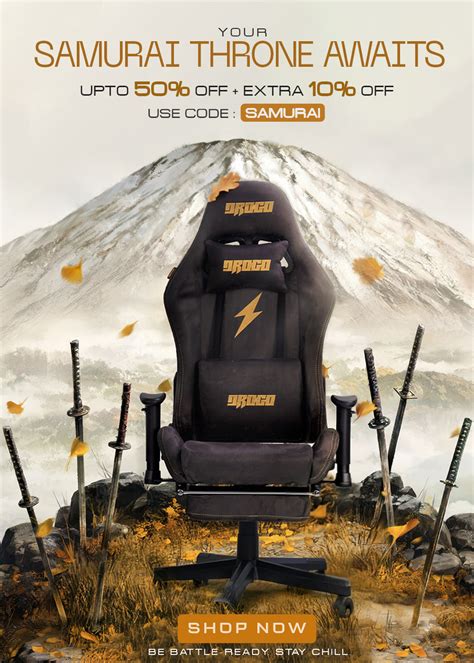 Drogo – Ergonomic Gaming & Office Chairs for Ultimate Comfort & Suppor