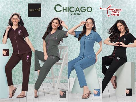 Chicago Vol 2 Skager Imported Collar Night Suits Supplier Ahmedabad ...