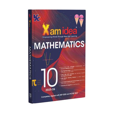 Xam idea Class 10 Mathematics (2025-26)| Latest CBSE Syllabus | NEP 20