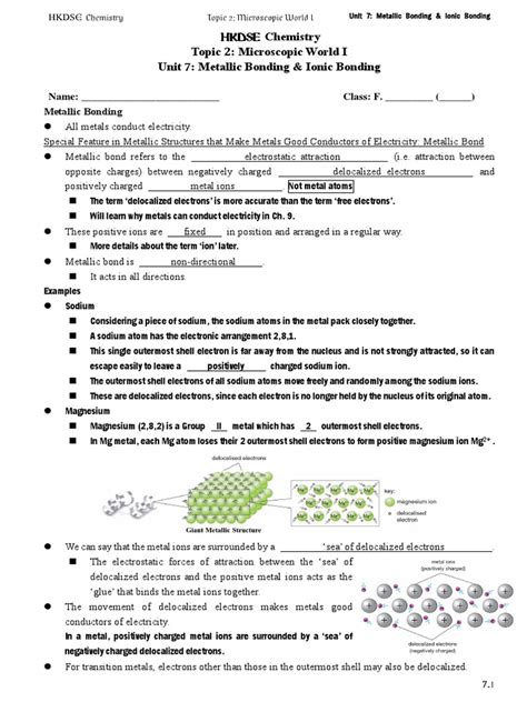 Image result for Metallic Bonding Free Science Lessons