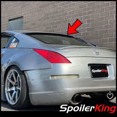 Nissan 350z 2003-2008 Rear Window Roof Spoiler (467R) – SpoilerKing