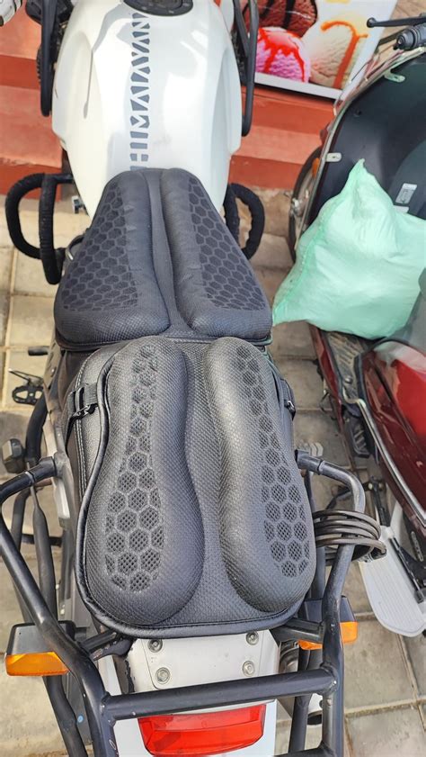 Sthira Motocycle Seat Cushion, Detachable Cycle Seat Cover Gel Pad ...