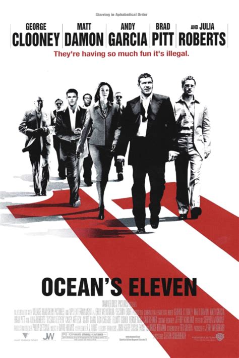 Ocean’s Eleven (2001) | Movie posters, Famous movie posters, Famous movies