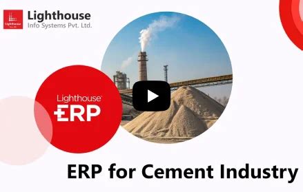Best ERP Software For Cement Industry | LightHouse ERP