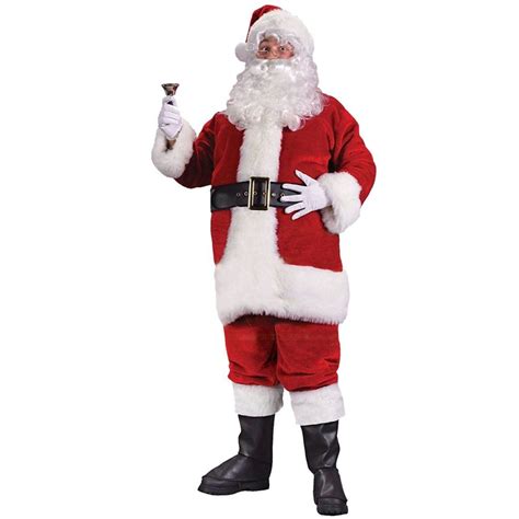 Premium Regal Santa Suit - Adult Costume | Party Delights