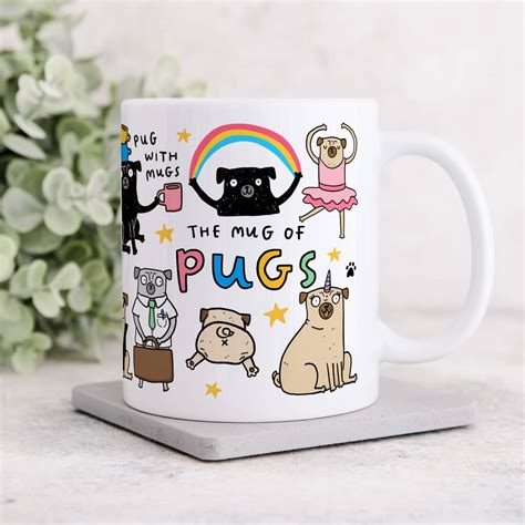 Mug Of Pugs By Arrow Gift Co