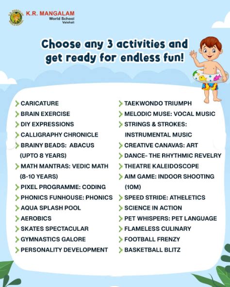 K.R. MANGALAM-Summer Camp 2025 in Vaishali