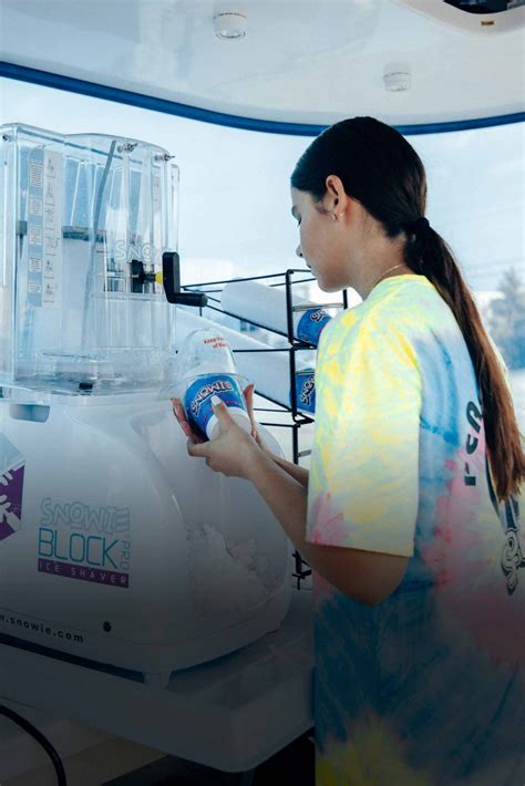 Start Your Shaved Ice Business | Snowie - Machines, Stands & Flavors