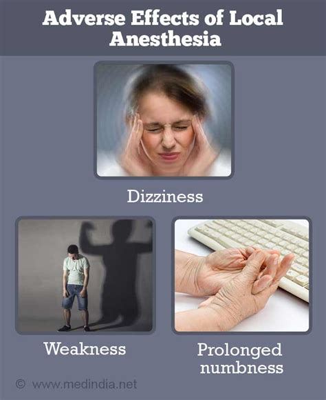 Local Anesthesia Side Effects 的图像结果
