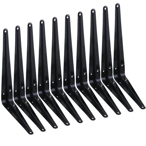 Heart Art 10 Pack Shelf Bracket 12 Inch Heavy Duty | Desertcart INDIA