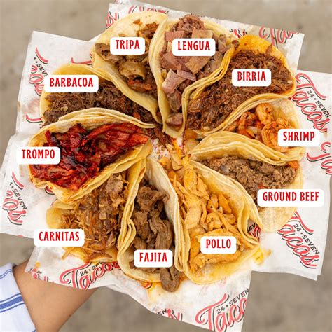 Menu – 24 seven Tacos