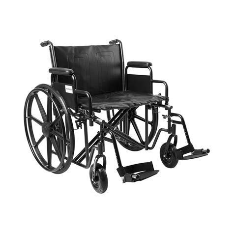 McKesson Bariatric Wheelchair, 24-Inch Seat Width | Williams Bros Pharmacy