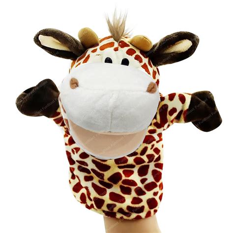 FunBlast Animals Hand Puppets for Kids – Plush Hand Puppet with Movable ...