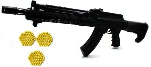 IndusBay 27 Inches Long Plastic BB Bullet M4 M416 AWM Toy Gun with 500 ...