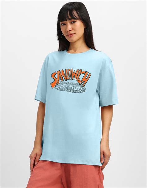 Sandwich Dutch Canal Oversized Graphic T-Shirt – Juneberry