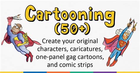 Cartooning (50+) at Wheaton Library, Montgomery County Public Libraries ...