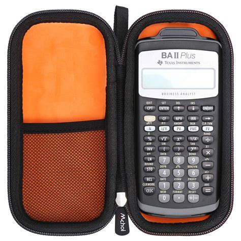 Mchoi Hard EVA Travel Case for Texas Instruments BA II Plus Financial ...