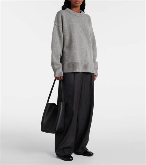 Ophelia wool and cashmere sweater in grey - The Row | Mytheresa