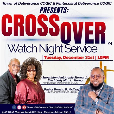 Tower of Deliverance & Pentecostal Deliverance Presents: “The Crossover ...