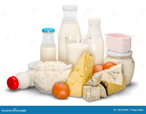 Dairy Products with Eggs stock photo. Image of yogurt - 118164404