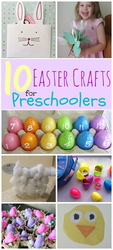 10 Easter Crafts for Preschoolers - Mommysavers