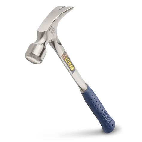 Estwing E3-22S 22 oz Framing Hammer with Smooth Face & Shock Reduction ...