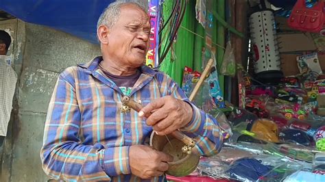 This visually-impaired man ekes out a living with his melodious voice