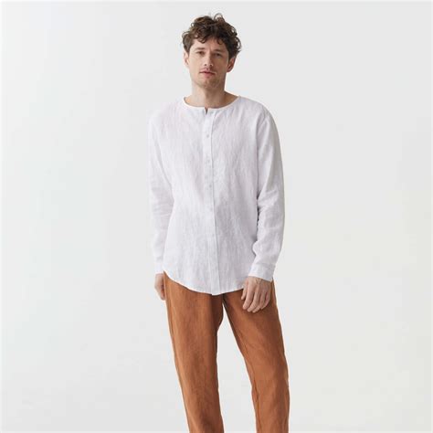 Muted Purple Linen Shirt | Pure Comfort for Men – Linen Wear
