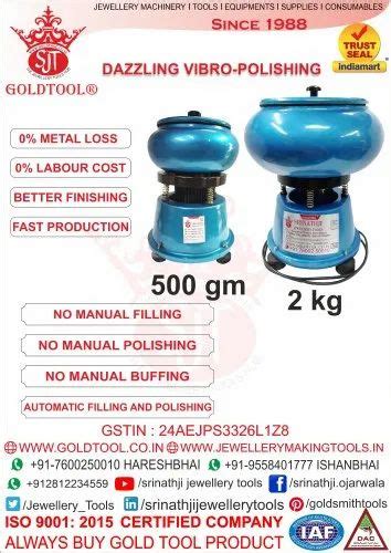 Jewellery Tumbling Tools - jewellery VIBRATOR MAGNATIC TUMBLER DRIER ...