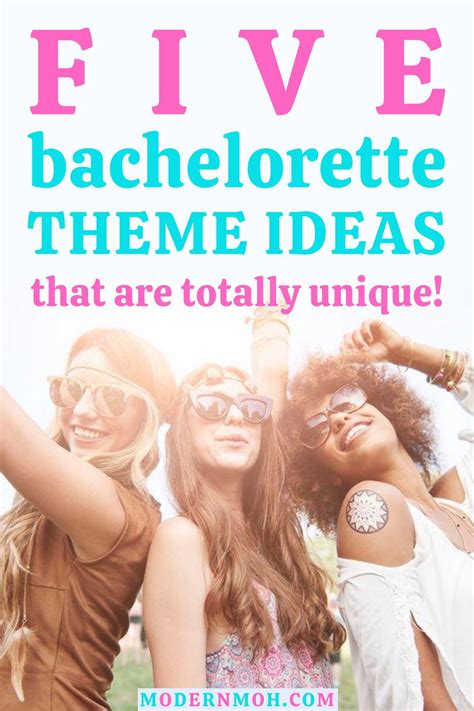 5 Bachelorette Party Themes That Are Totally Unique | Bachelorette ...