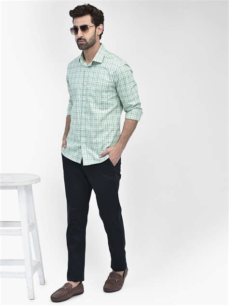 Check Green Shirt – Crimsoune Club