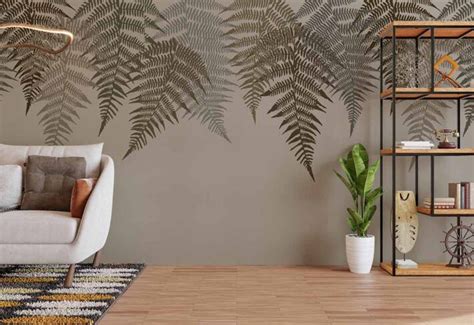 Buy Hanging Leaves Wallpaper – From ₹99/sq ft