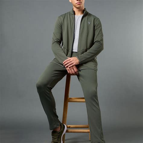 Men Slim Fit Tracksuits with Elasto Lite