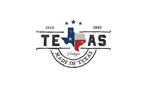 texas logo graphic design template vector illustration vector 13382279 ...