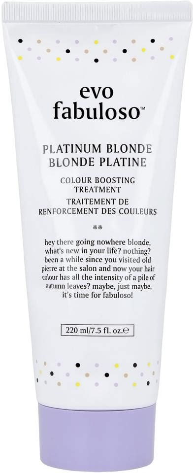Evo Fabuloso Colour Boosting Treatment Platinum Blonde | lyko.com