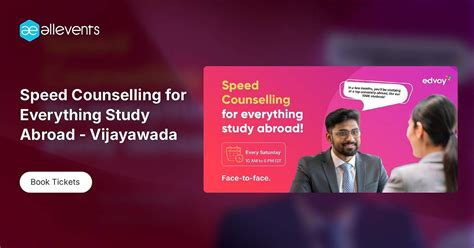 Speed Counselling for Everything Study Abroad - Vijayawada Tickets ...