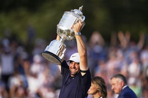Scottie Scheffler pulls away to win PGA Championship for 3rd major ...