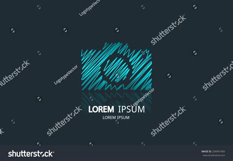 Round Abstract Camera Logo 的图像结果