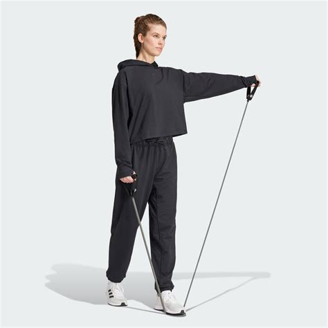 adidas Sweat-Shirt à capuche aération dos coupe ample Power - Noir ...