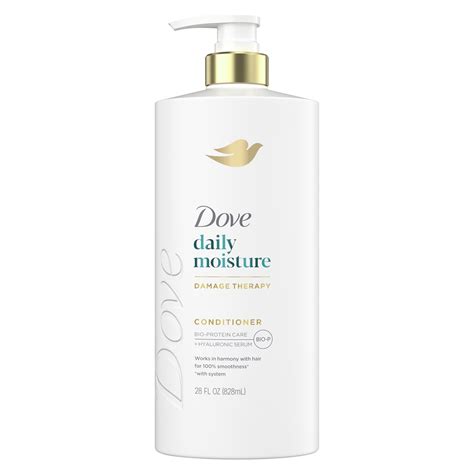 Dove Daily Moisture Conditioner for Smoothness, with Hyaluronic Acid ...