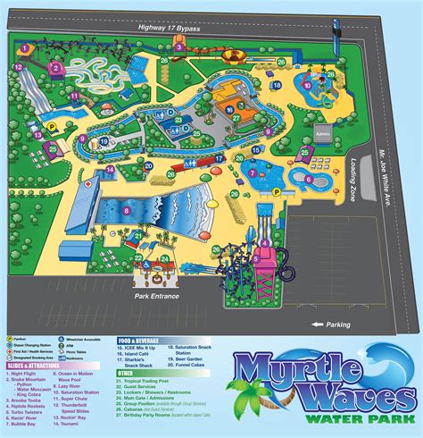 Park Info - Myrtle Waves - Myrtle Beach Water Park - Myrtle Beach, SC